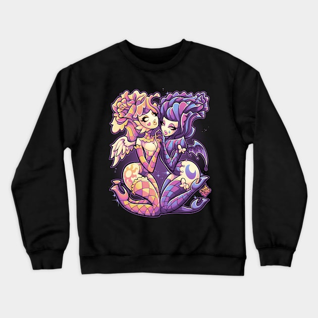 ZODIAC GEMINI Crewneck Sweatshirt by JEHSEE